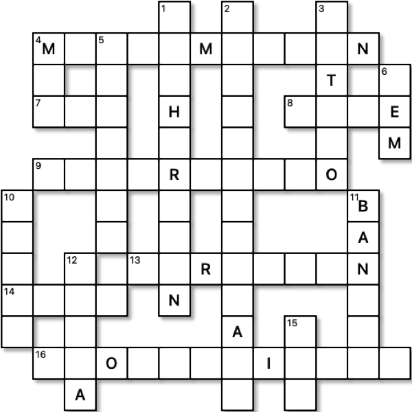 Crossword Puzzle Preview